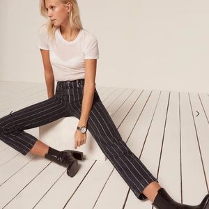 Reformation Roper Jean - Grenada Stripe